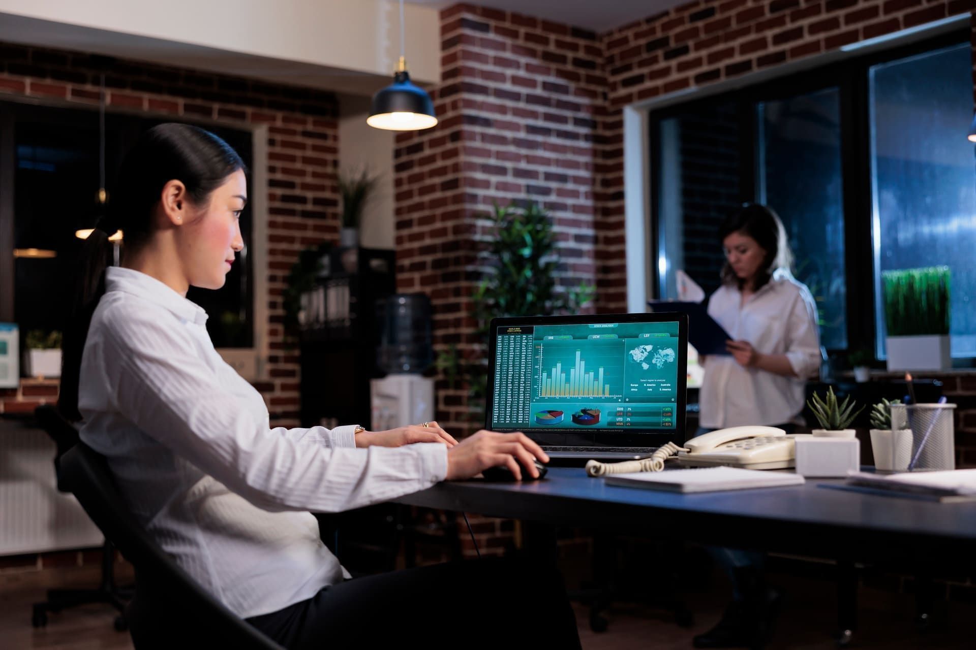 CRM dashboard being configured for a sales team